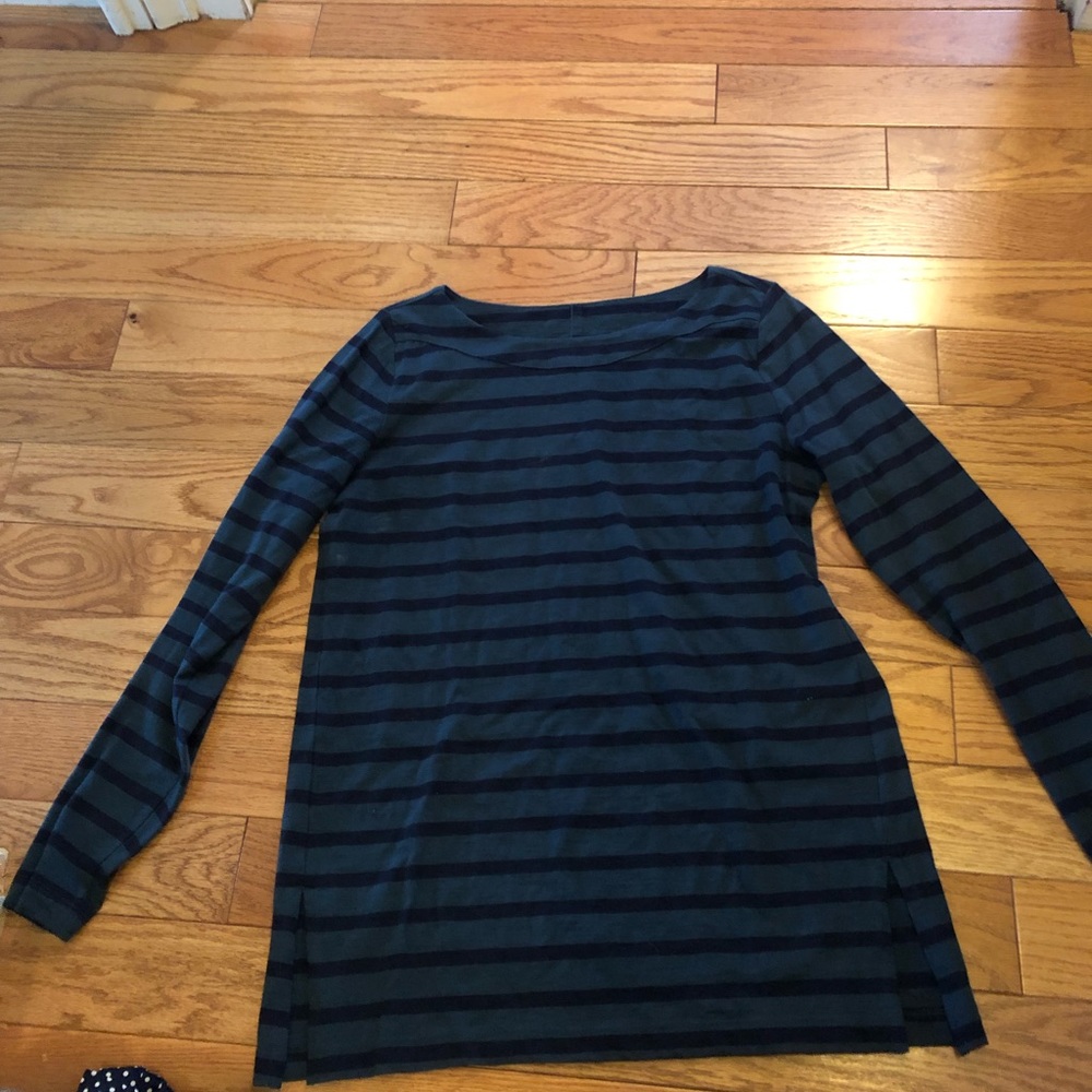Loft tunic navy blue/green
